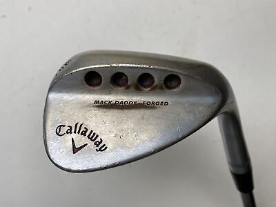 Callaway Mack Daddy Forged Slate 54*-10 Wedge Right Stiff Flex