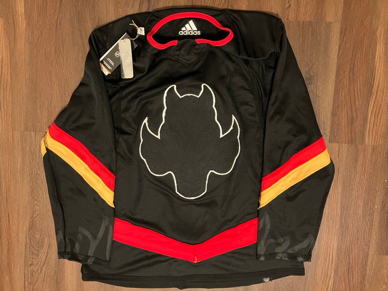 Adidas Calgary Flames Reverse Retro 2.0 Jersey Black 50