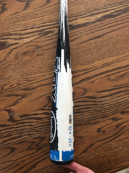 Used BBCOR Certified Louisville Slugger (-3) 29 oz 32 Meta Bat