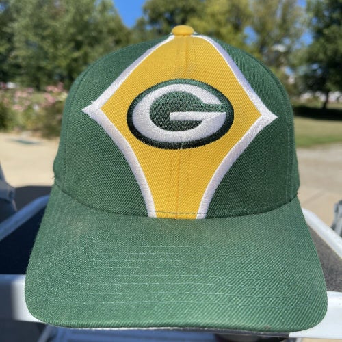 Vintage 90s Starter Pro Line Green Bay Packers Football Wool Blend Strapback Hat