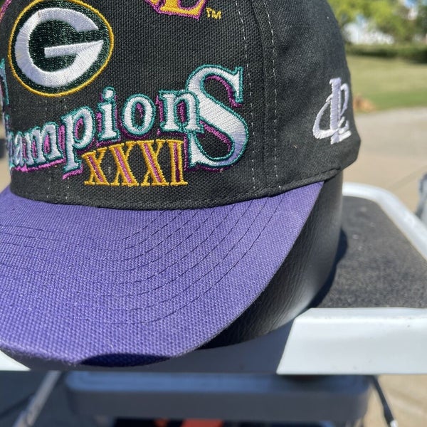 Vintage Drew Pearson Green Bay Packers Super Bowl Champions Snapback Hat NFL