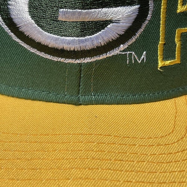 Vintage 90s Green Bay Packers Hat Team NFL Drew Pearson Spellout