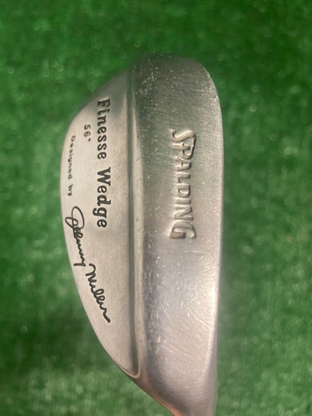 Spalding Johnny Miller Finesse Sand Wedge 56 Degrees RH Stiff Steel 35.5" Nice
