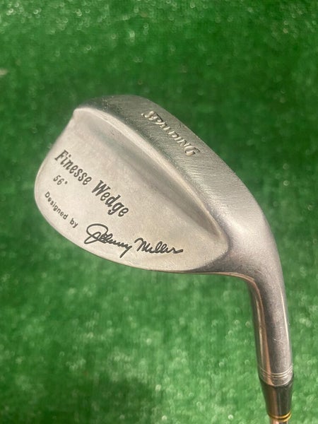 Spalding Johnny Miller Finesse Sand Wedge 56 Degrees RH Stiff Steel 35.5" Nice