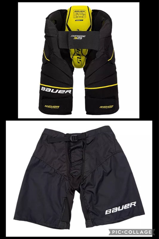 New Bauer Supreme S29 Hockey Girdle Pant & Shell - Jr Junior Medium