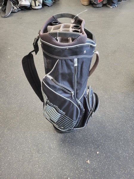 Used Sun Mtn Sapphire 7 Way Golf Cart Bags