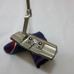 NEW SCOTTY CAMERON CHAMPION'S CHOICE BUTTON BACK NEWPORT 2 PLUS PUTTER - 34"
