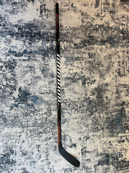 Senior New Left Hand Warrior QRE Pro Team Hockey Stick W01 Pro Stock