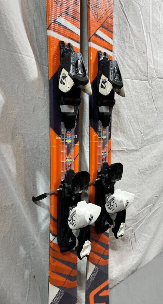 Salomon NFX 140cm 122-85-112 Twin-Tip Skis Salomon L7 Adjustable