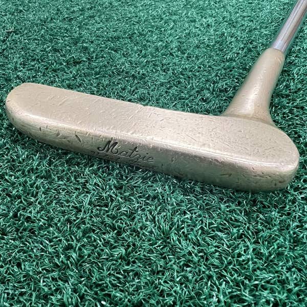 Vintage Matzie Velvet Touch 85 Brass Blade Putter Men's Right Hand