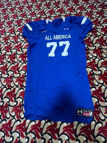 Blue Used XXL Under Armour Jersey