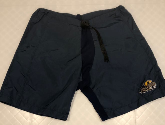 Navy Riverhawks Logo’d Used Senior Small  Pant Shell