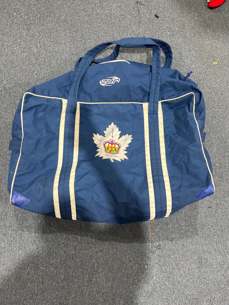 Lightly Used Blue Toronto Marlies JRZ Pro Stock Bag (Stained)