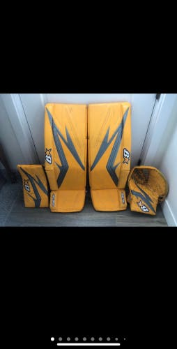 33" Regular G-Netik Pro 4 Goalie Full Set