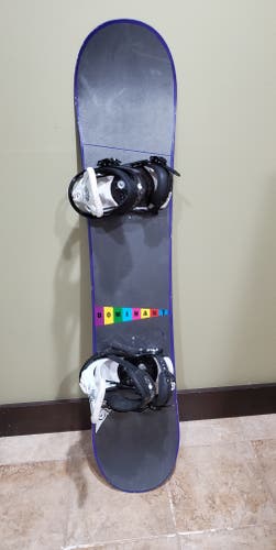 Burton snowboard 134cm with small Burton binding.