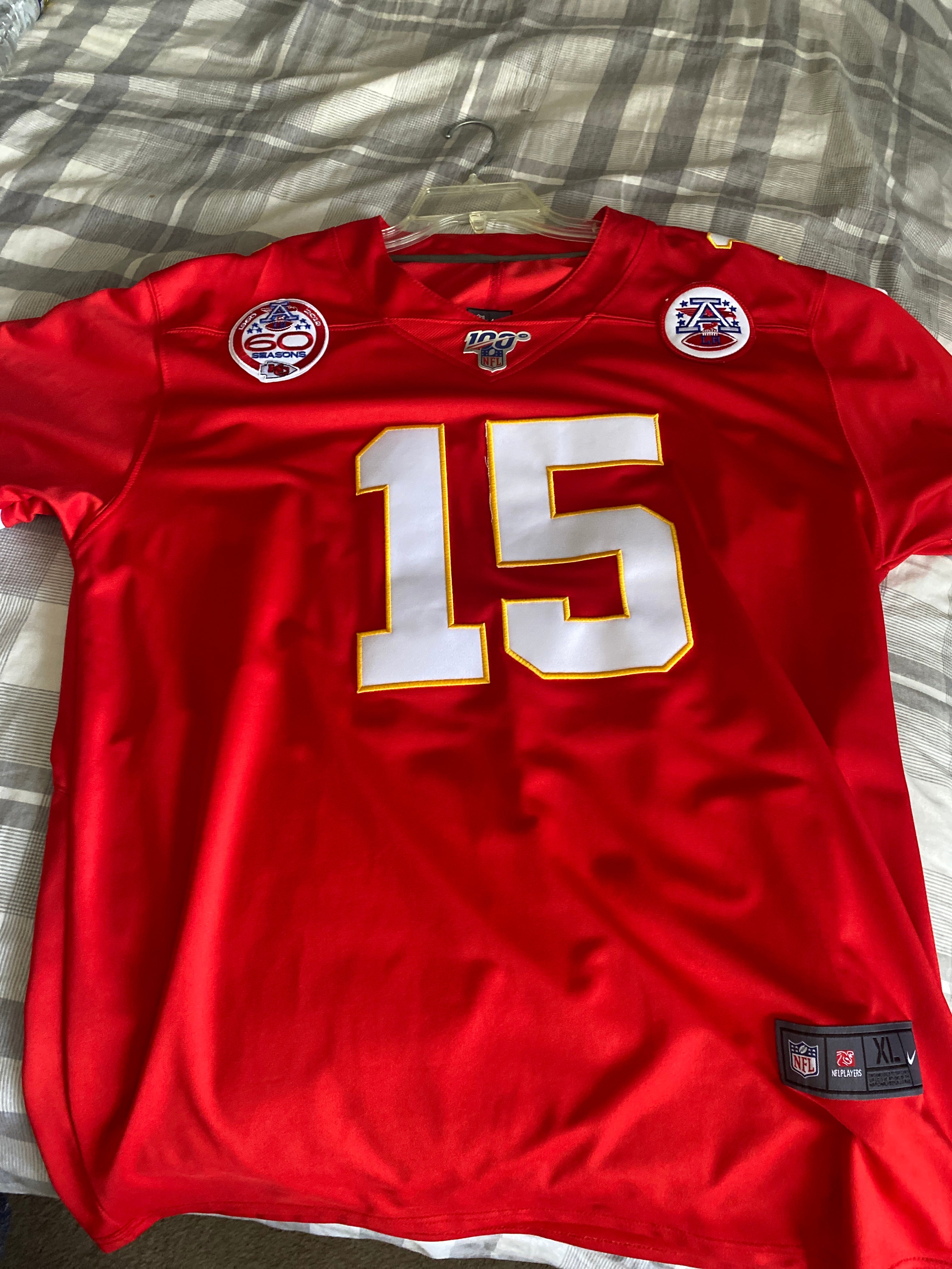 Nike Men's Kansas City Chiefs Patrick Mahomes Red Game Jersey