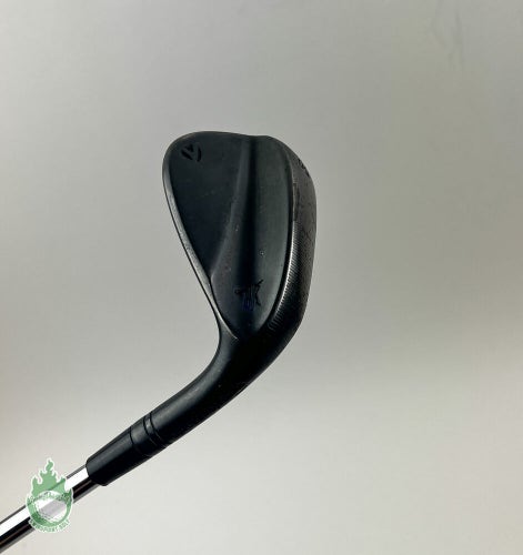 Used RH TaylorMade Milled Grind 3 SB Black Wedge 50*-09 Stiff Steel Golf Club