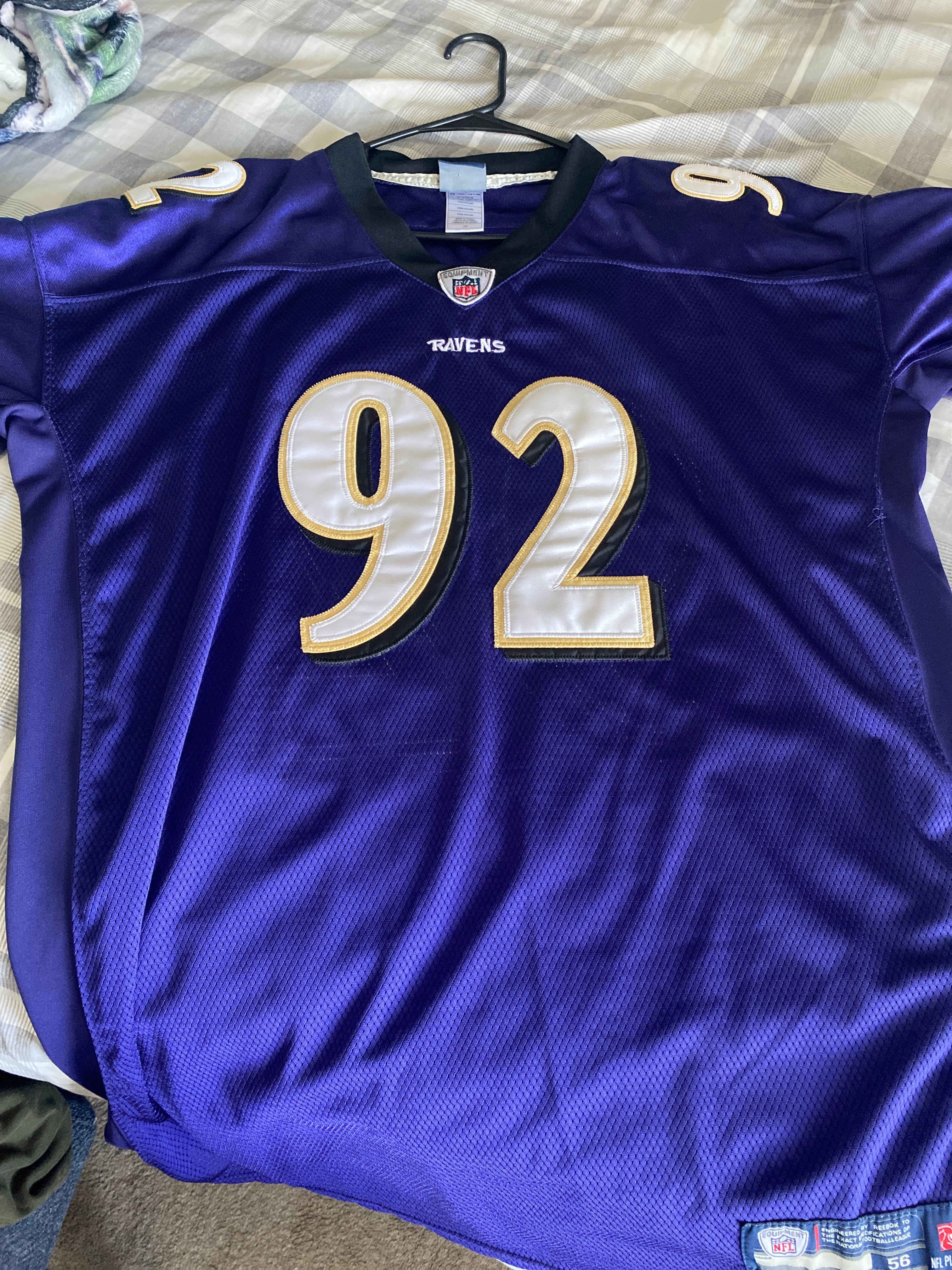 Vintage Reebok Men's NFL Baltimore Ravens Jamal Lewis Jersey, Sz