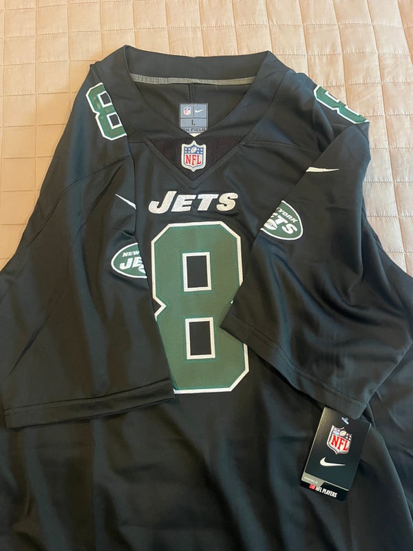 Men's Nike Aaron Rodgers Black New York Jets Fashion Game Jersey