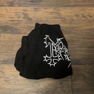 Mayhem De Mysteriis Dom Sathanas The Roxx Black Cotton Shorts Sz One Size