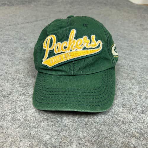 Green Bay Packers Womens Hat Adjustable Green Cap Causal 47 Brand NFL Football ^