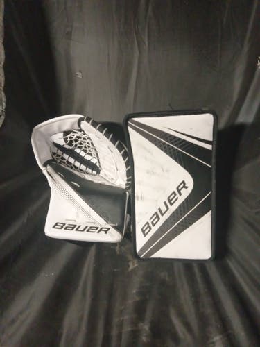 Used Bauer Regular Supreme S27 Catcher and Bauer X700 Blocker