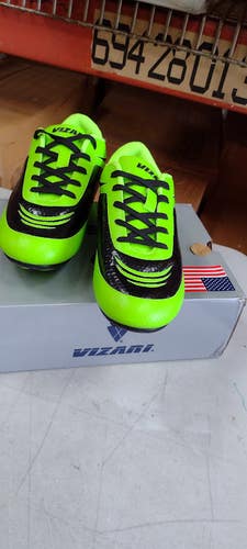 Vizari Infinity FG Soccer Cleat Shoes | Green/Black Size 4.5 | VZSE93345J-4.5