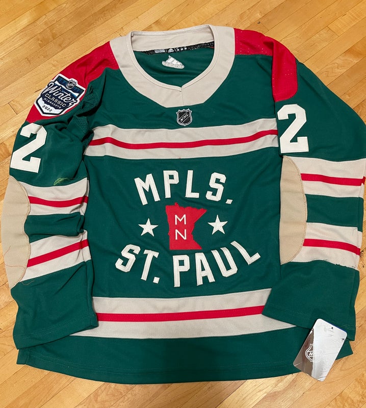 Pre owned Minnesota Wild authentic practice jersey size 52 never