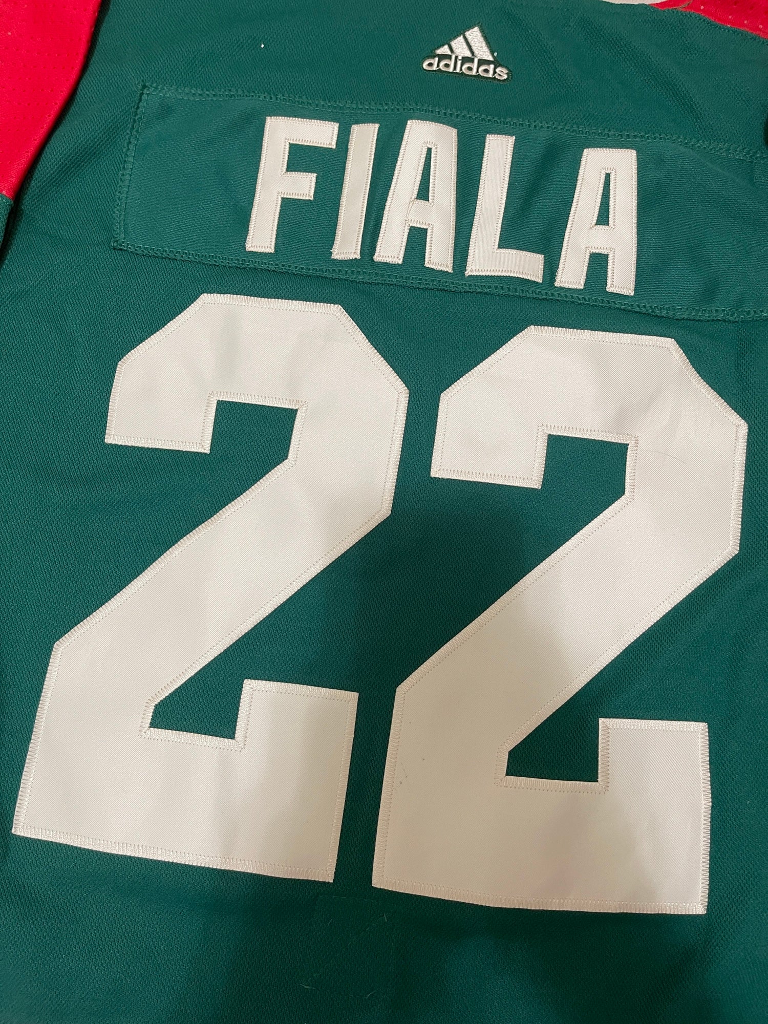 NEW 2022 NHL Winter Classic Kevin Fiala Minnesota Wild adidas Jersey Size  50