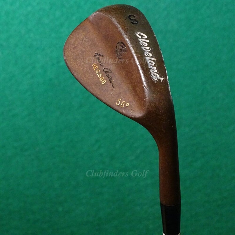Cleveland Tour Action REG 588 RTG 56° SW Sand Wedge Dynamic Gold Steel Wedge
