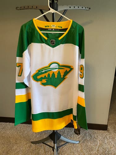 *NEW* Kaprizov Reverse Retro MN Wild NHL Jersey Size XL 54