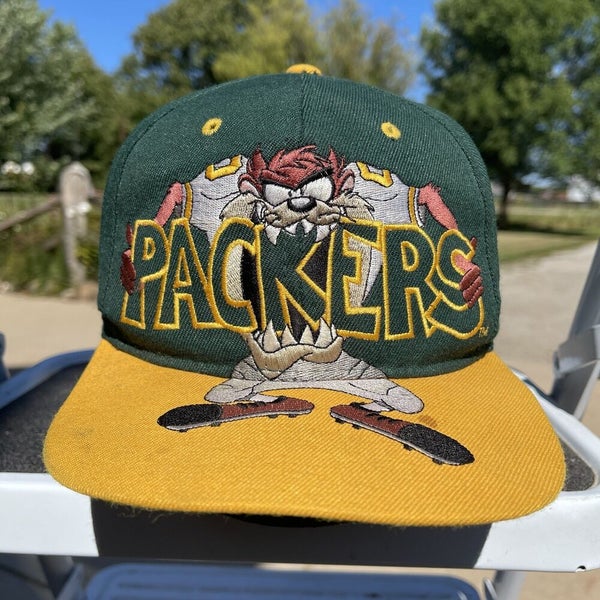 Mitchell & Ness Green Bay Packers Snapback Hat Throwback