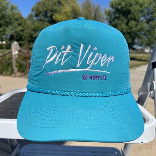 Pit Viper Sports Sunglasses Polyester Racing Snapback Hat Cap