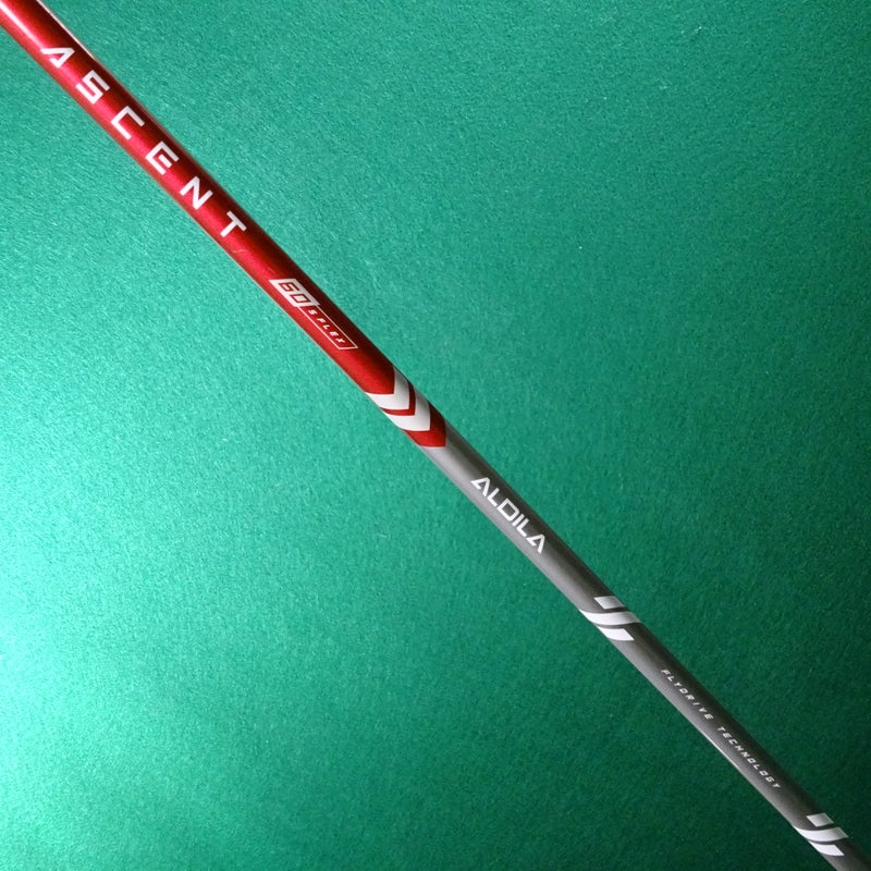 ALDILA ASCENT RED 60 DRIVER SHAFT EXTRA STIFF FLEX TAYLORMADE TIP