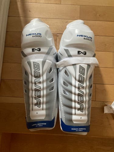 Bauer  Nexus 6000 Shin Pads - 15”