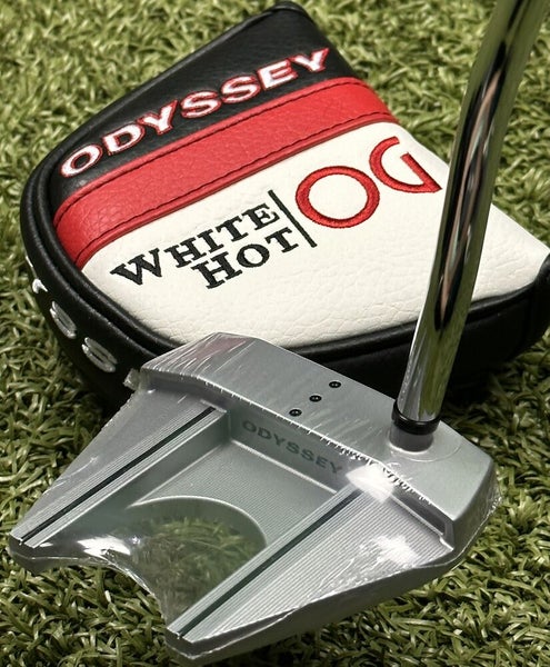 Odyssey White Hot OG #7 Mallet Putter LEFT Hand 35” w/ Headcover