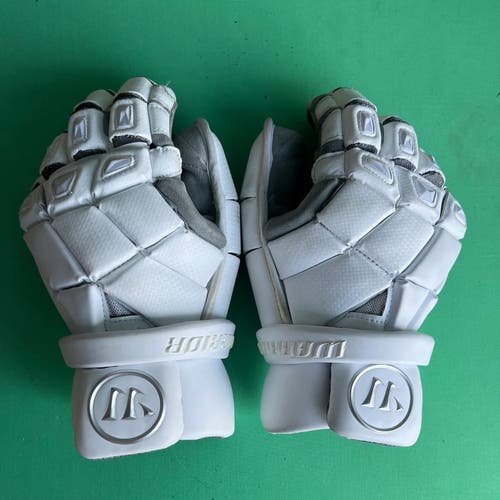 Used Warrior Nemesis Pro Lacrosse Gloves Extra Large