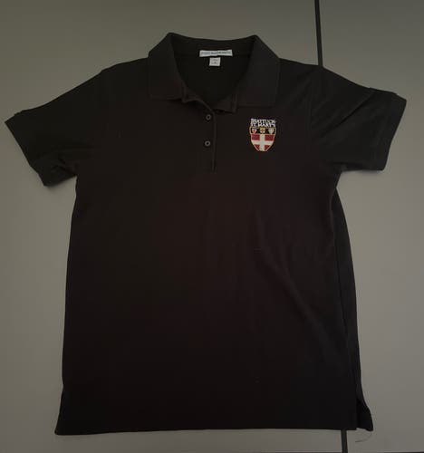 Shattuck St Mary’s Women’s S polo/golf shirt Hockey SSM black Small