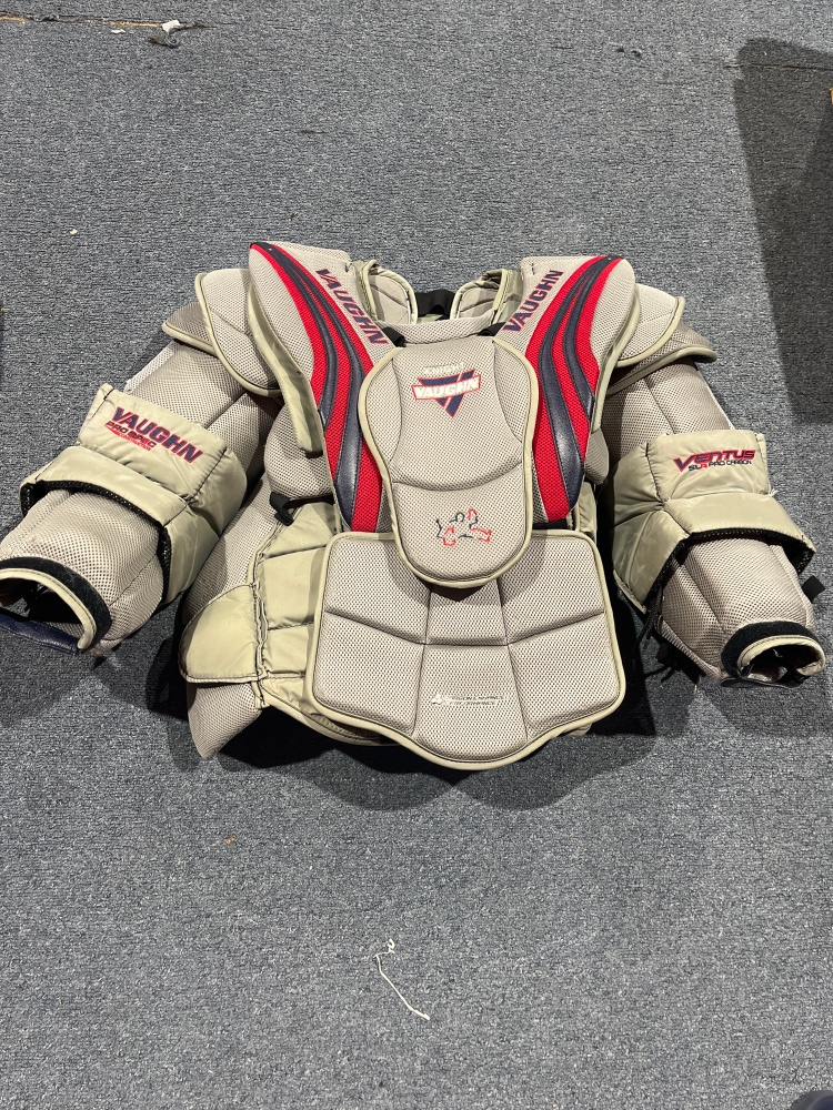 Used Vaughn Ventus SLR PRO Carbon Chest Protector Spencer Knight