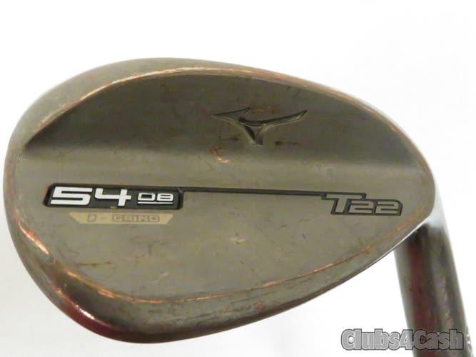 Mizuno T22 Wedge Copper D Grind Dynamic Gold Tour Issue S400  SAND 54° 08