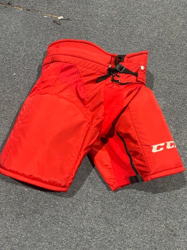 Very Lightly Used Red CCM HP35 Pro Stock Pants Charlotte Checkers Large +1