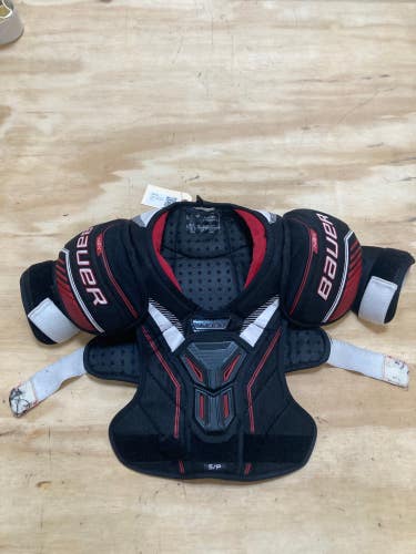 Junior Used Small Bauer NSX Shoulder Pads