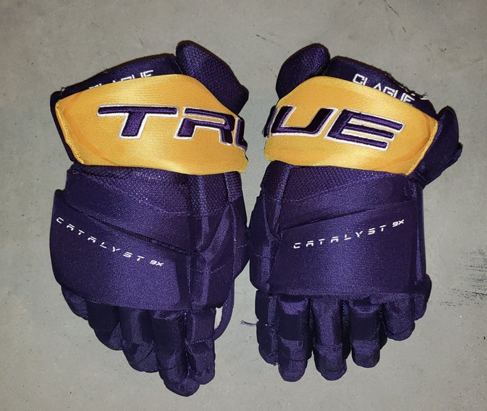 New La Kings Retro True Catalyst 9X Gloves 13.5" Pro Stock Clague