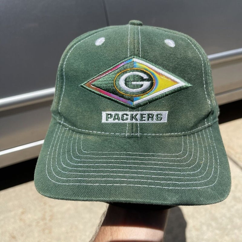 Vintage 90s Sports Specialties NFL Pro Line Green Bay Packers Snapback Cap RARE