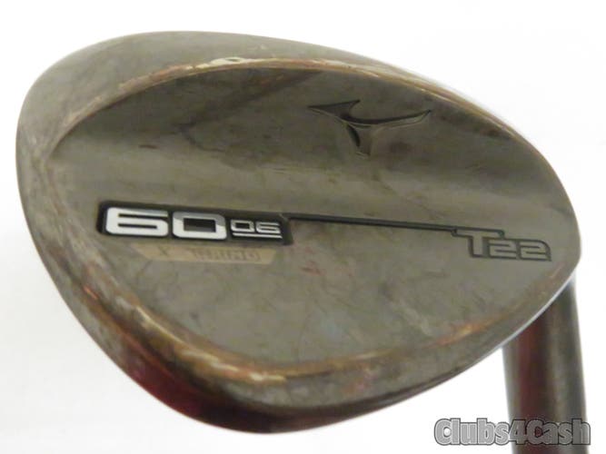 Mizuno T22 Wedge Copper X Grind Dynamic Gold Tour Issue S400  LOB 60° 06