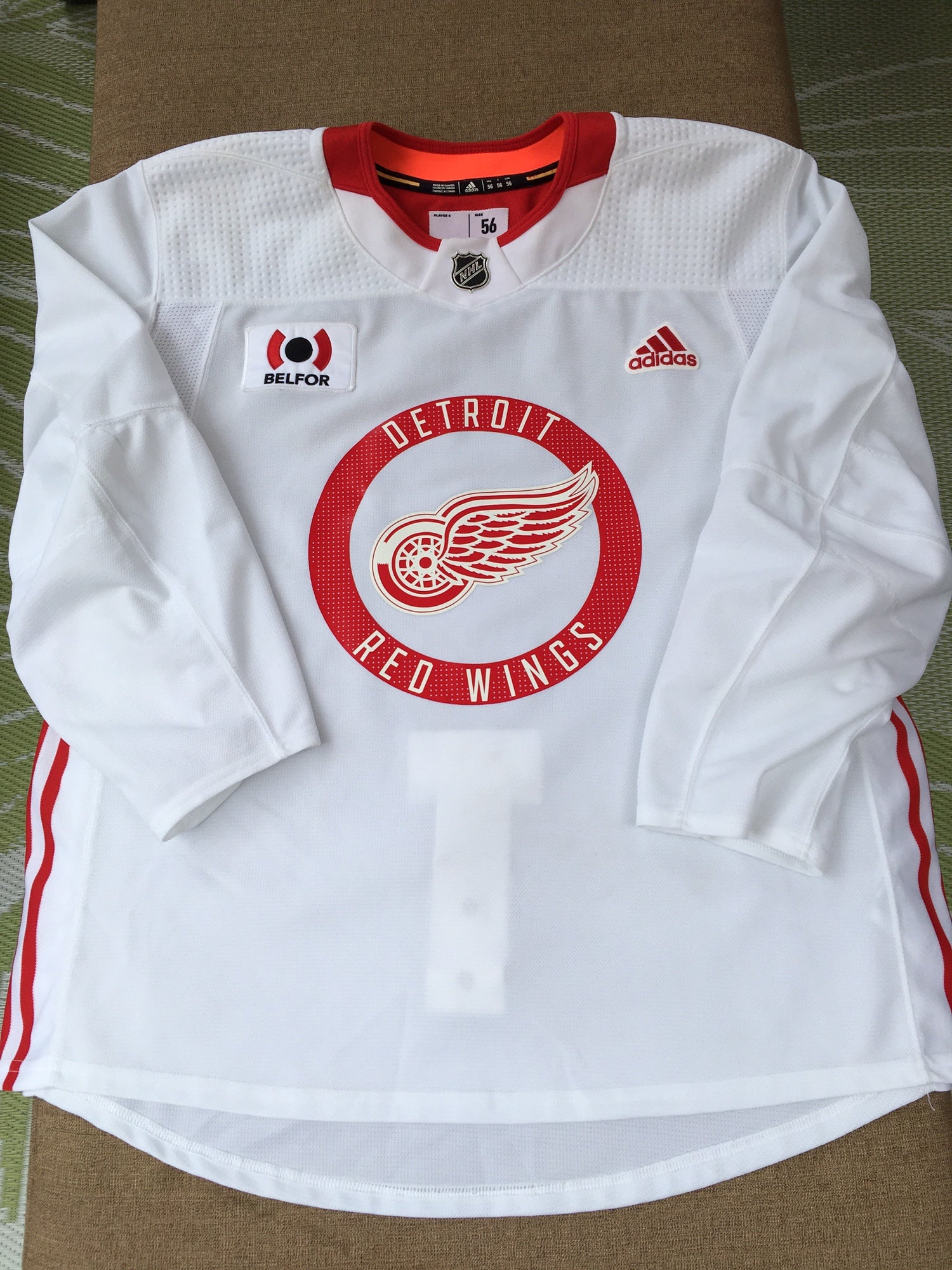 Detroit Red Wings Retro Practice Jersey