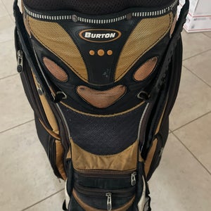 Burton golf cart bag with club dividers