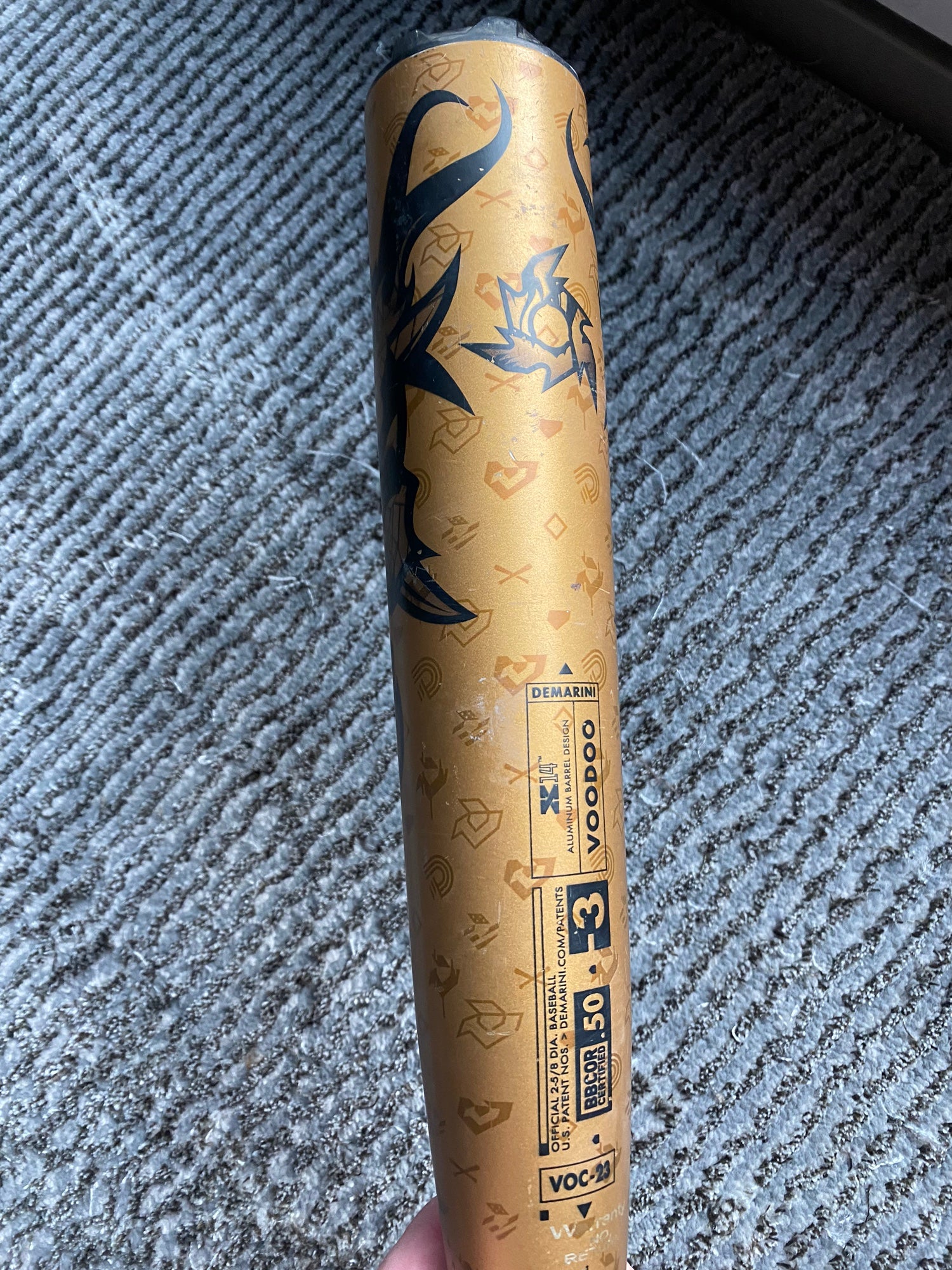 Batte De Baseball Demarini Voodoo One 2023, 33/30, Occasion Mais En Très Bon état