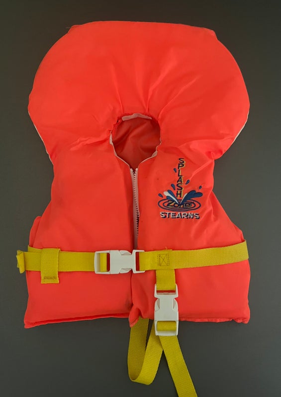 Stearns Infant life jacket < 30 Lbs boating swim boat swimming Baby