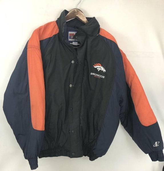 Rare NFL Leather Jacket Signed By Denver Broncos (XL) – Retro